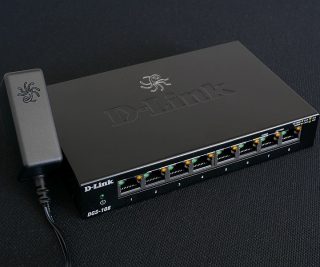 Hydra Switch-8 Audiophile LAN elosztó